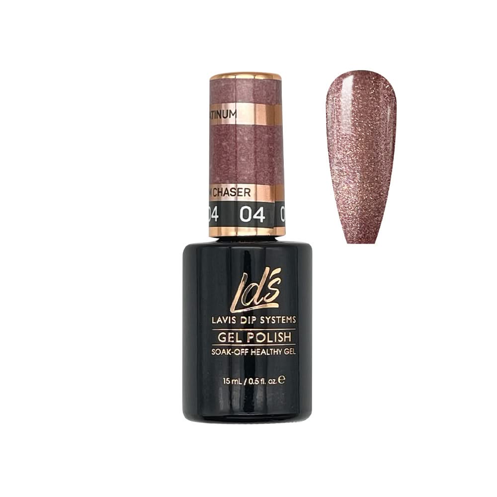LDS 04 Dream Chaser - Gel Polish 0.5 oz - Platinum Collection - DTK Nail Supply
