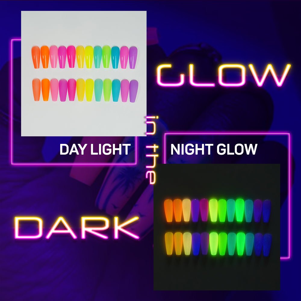 LDS 06 Crayola Yellow - Gel Polish 0.5 oz - Glow In The Dark - DTK Nail Supply