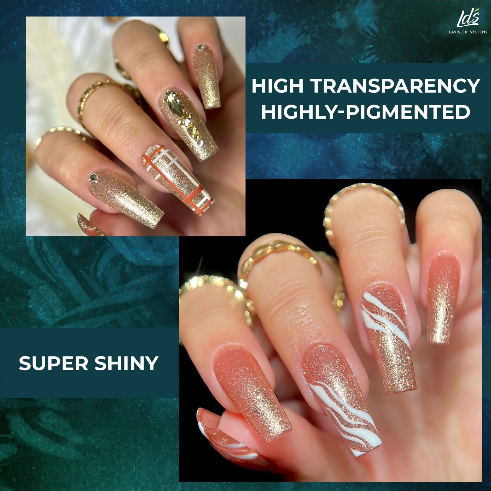 LDS 06 Shine - Gel Polish 0.5 oz - Platinum Collection - DTK Nail Supply