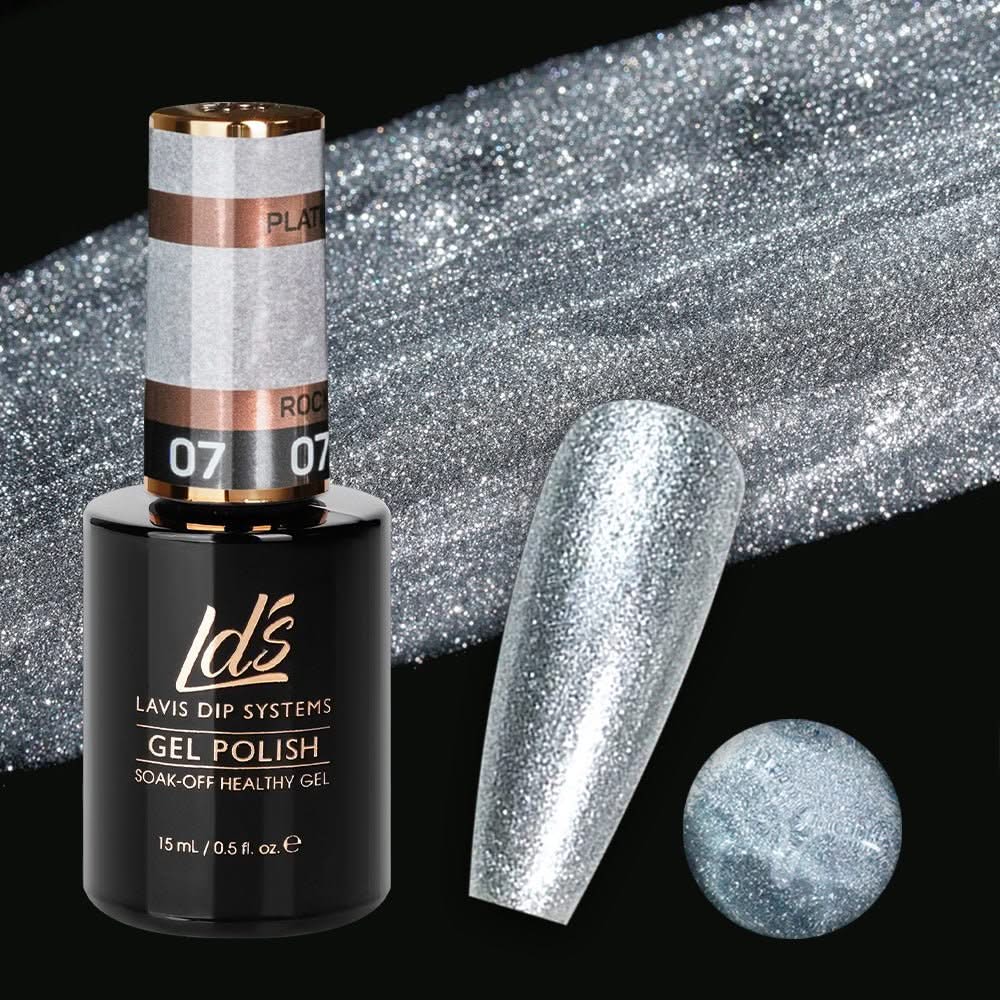 LDS 07 Rocker - Gel Polish 0.5 oz - Platinum Collection - DTK Nail Supply