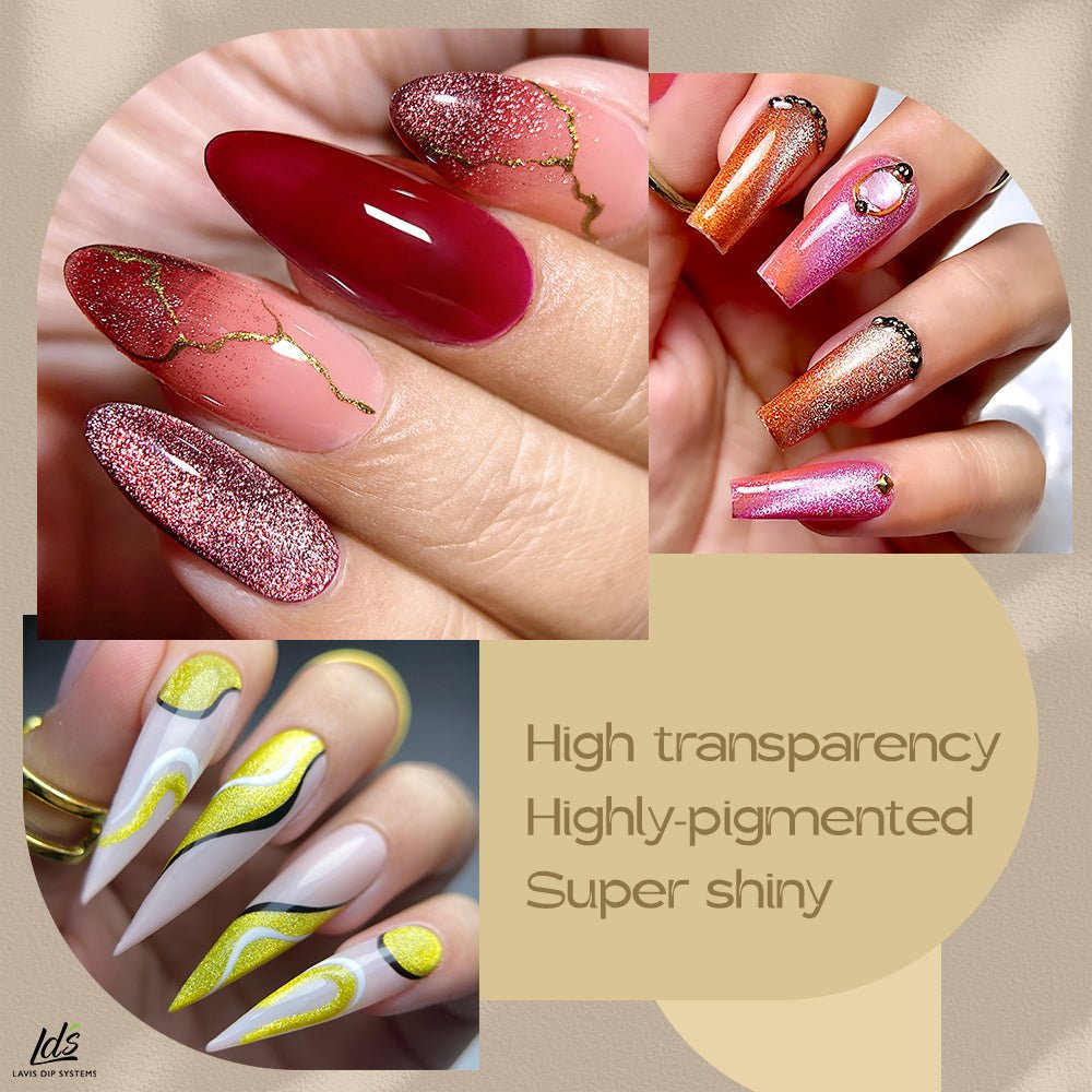 LDS 12 Light Colorado - Gel Polish 0.5 oz - Smoothies 9D Cat Eyes Collection - DTK Nail Supply
