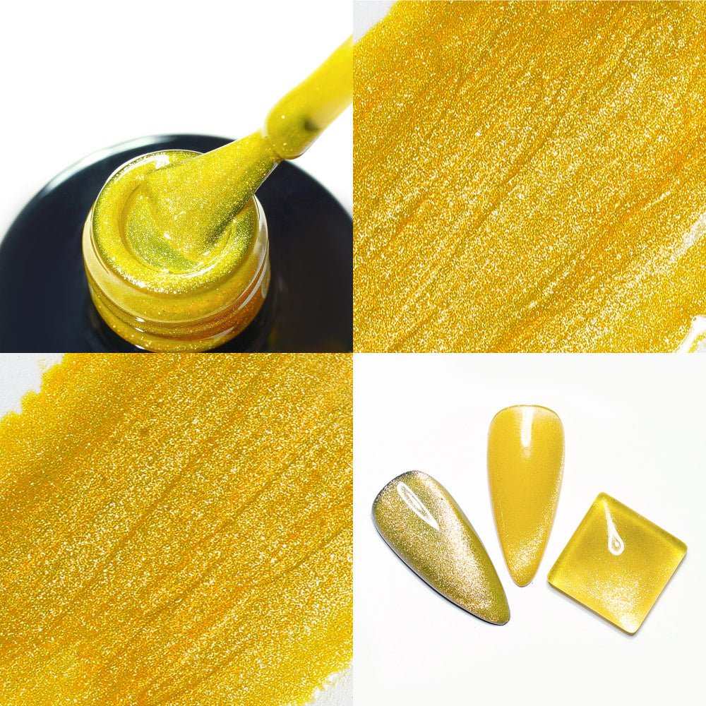 LDS 12 Light Colorado - Gel Polish 0.5 oz - Smoothies 9D Cat Eyes Collection - DTK Nail Supply