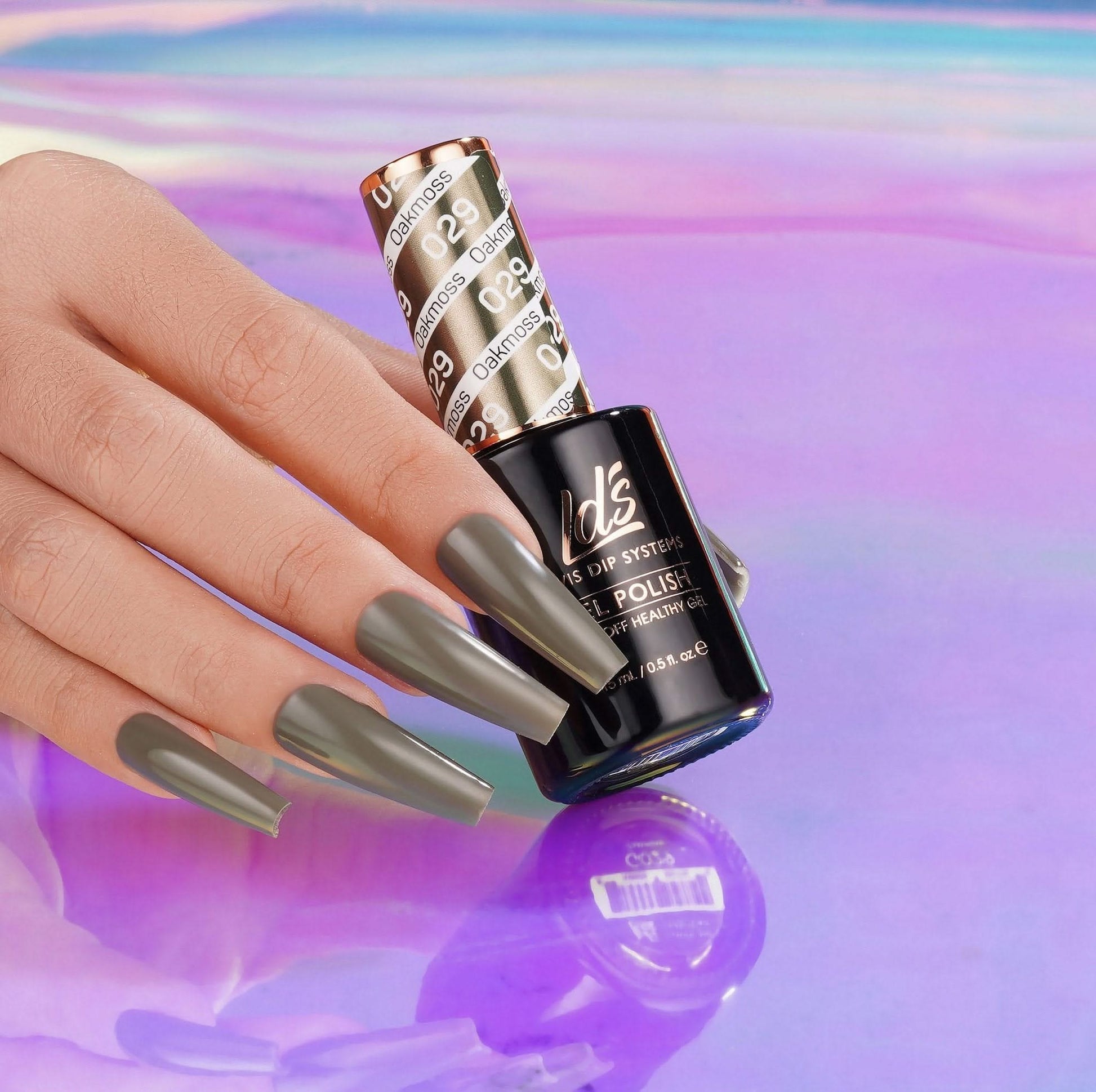 LDS 3 in 1 - 029 Oakmoss - Dip, Gel & Lacquer Matching - DTK Nail Supply