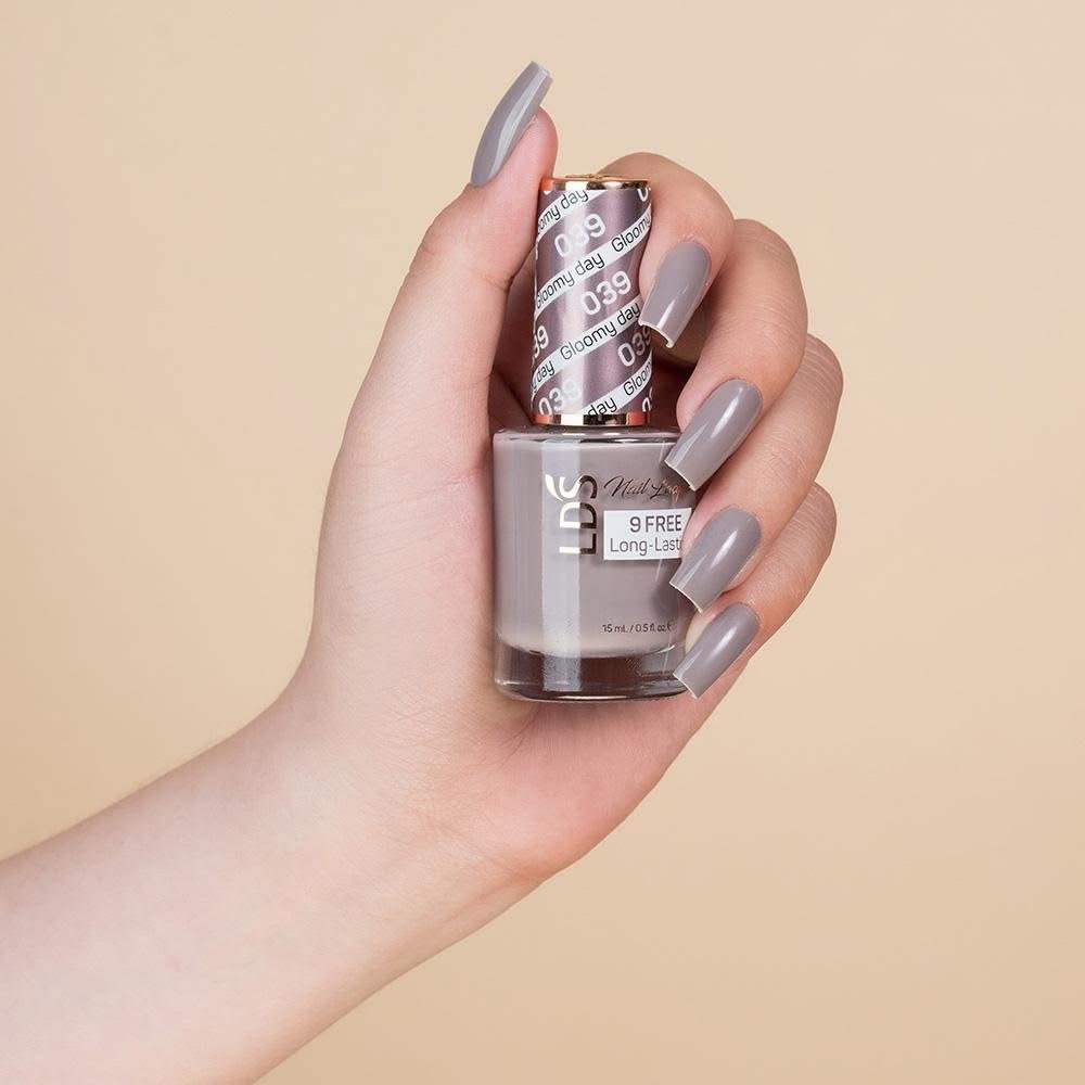 LDS 3 in 1 - 039 Gloomy Day - Dip, Gel & Lacquer Matching - DTK Nail Supply