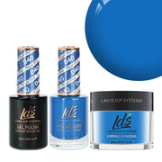 LDS 3 in 1 - 040 Royal Blue - Dip, Gel & Lacquer Matching - DTK Nail Supply