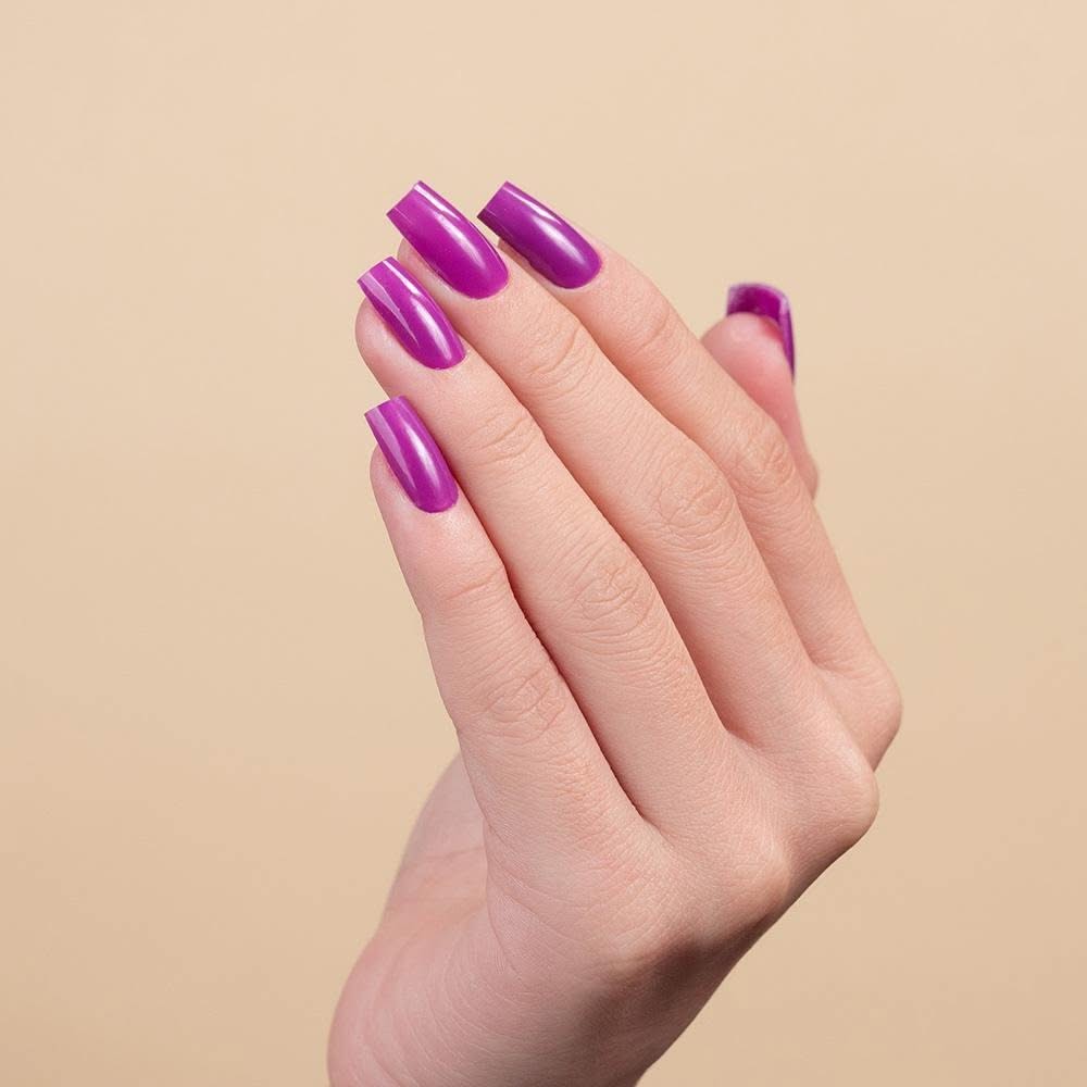LDS 3 in 1 - 041 Perfect Plum - Dip, Gel & Lacquer Matching - DTK Nail Supply
