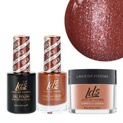 LDS 3 in 1 - 043 Bronze - Dip, Gel & Lacquer Matching - DTK Nail Supply