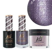 LDS 3 in 1 - 045 Merry Berry - Dip, Gel & Lacquer Matching - DTK Nail Supply
