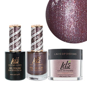 LDS 3 in 1 - 048 Grape Juice - Dip, Gel & Lacquer Matching - DTK Nail Supply
