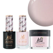 LDS 3 in 1 - 051 Pinky Pink - Dip, Gel & Lacquer Matching - DTK Nail Supply