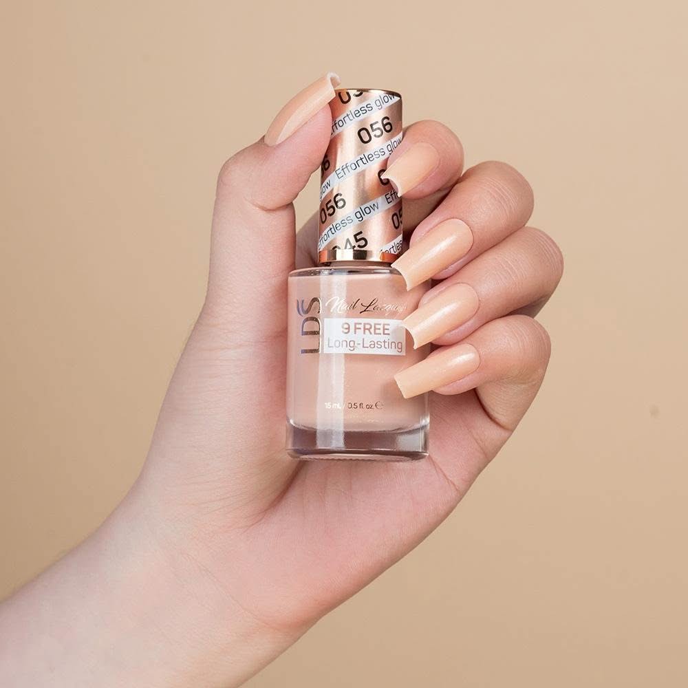 LDS 3 in 1 - 056 Effortless Glow - Dip, Gel & Lacquer Matching - DTK Nail Supply