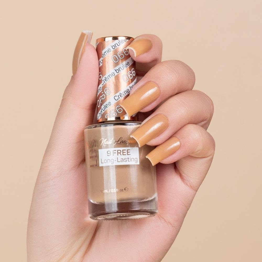 LDS 3 in 1 - 066 Crème Brulee - Dip, Gel & Lacquer Matching - DTK Nail Supply