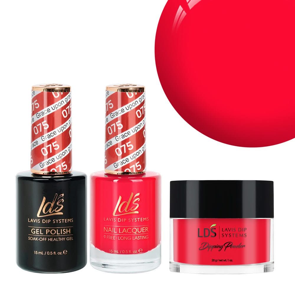 LDS 3 in 1 - 075 Grace Upon Grace - Dip, Gel & Lacquer Matching - DTK Nail Supply