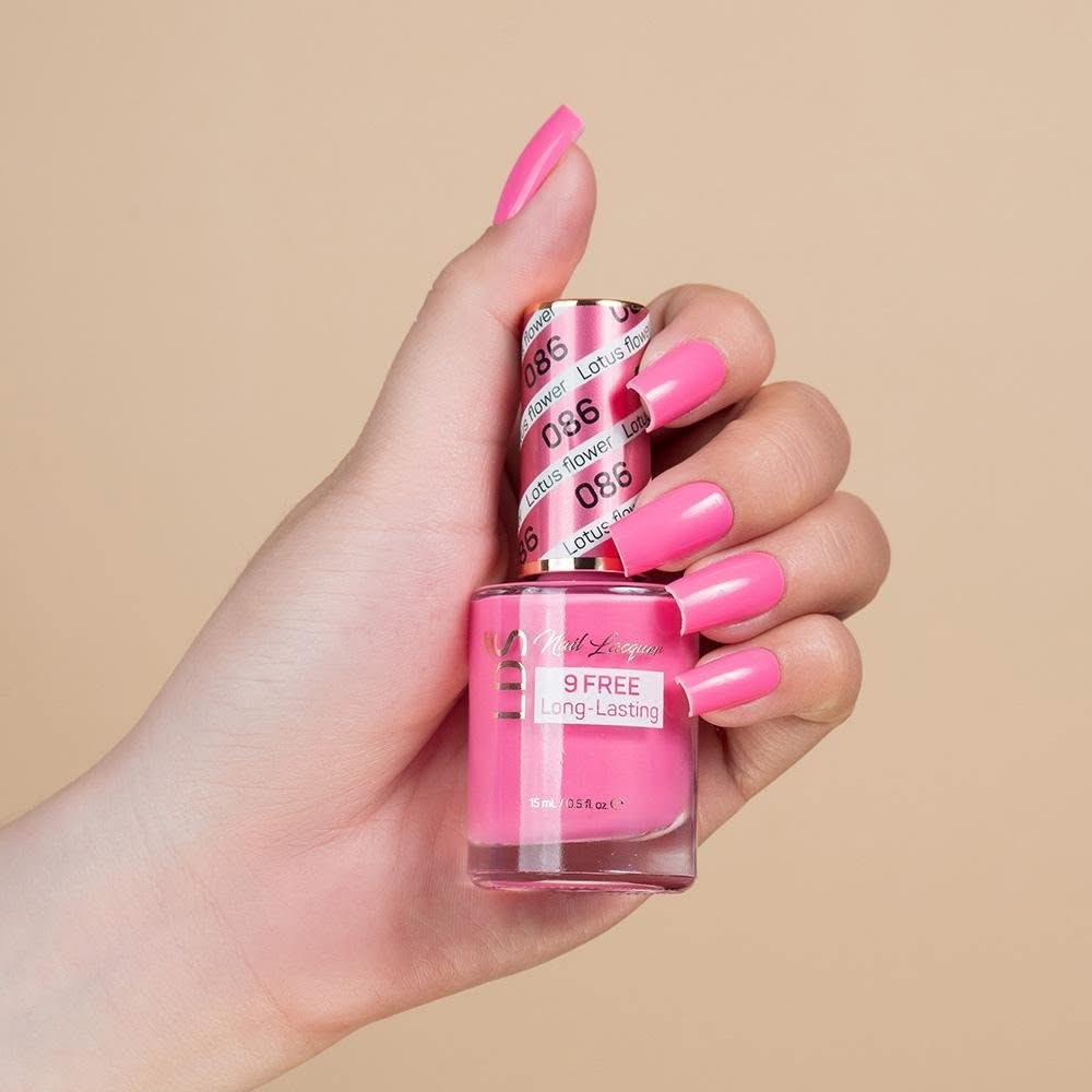 LDS 3 in 1 - 086 Lotus Flower - Dip, Gel & Lacquer Matching - DTK Nail Supply