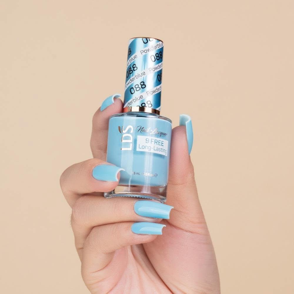 LDS 3 in 1 - 088 Powderblue - Dip, Gel & Lacquer Matching - DTK Nail Supply