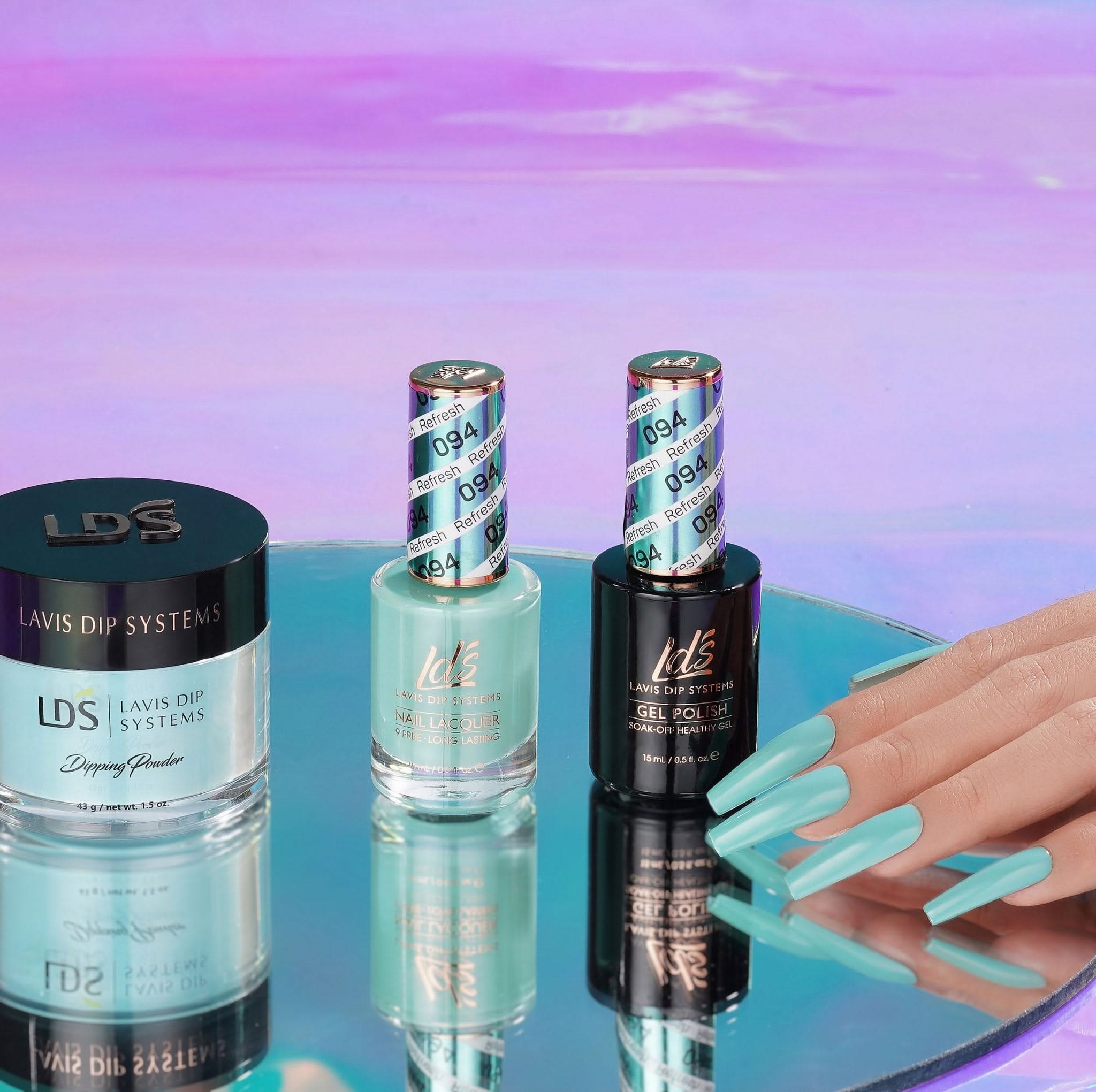 LDS 3 in 1 - 094 Refresh - Dip, Gel & Lacquer Matching - DTK Nail Supply