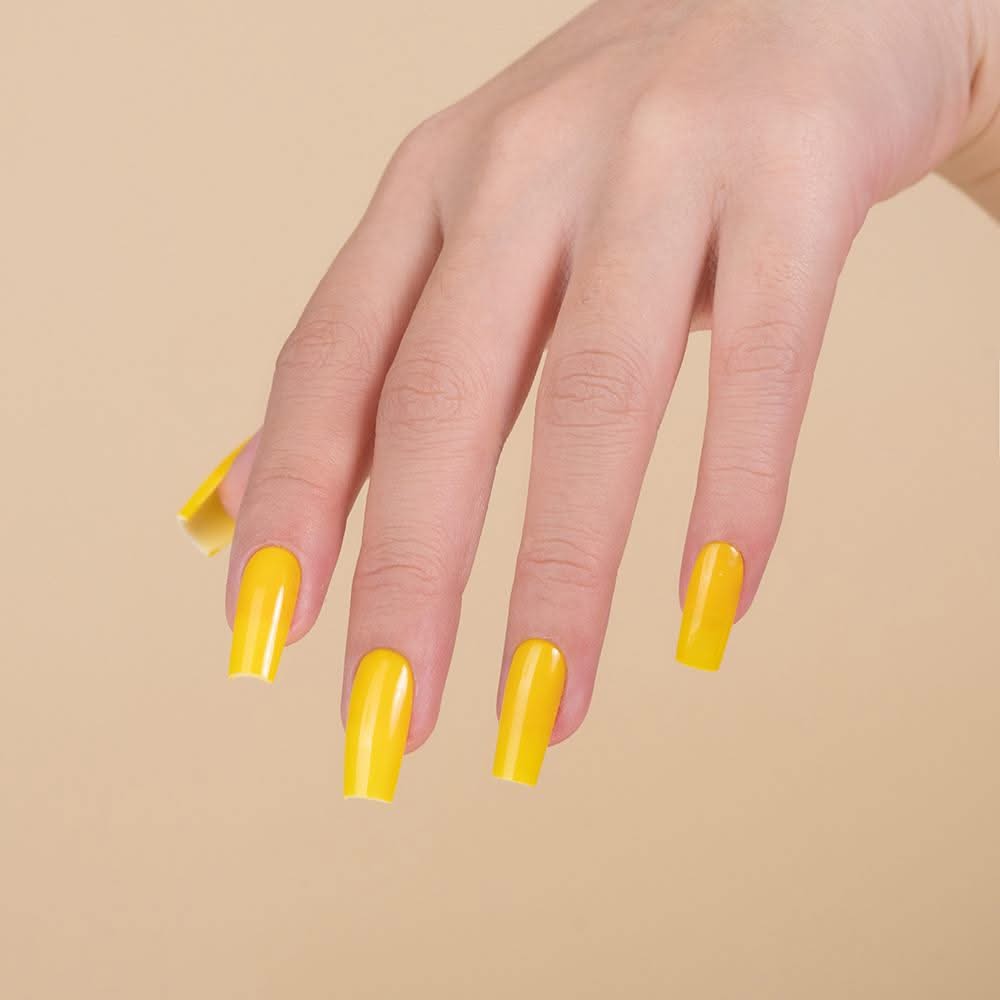 LDS 3 in 1 - 103 Sun Shines On My Mind - Dip (1oz), Gel & Lacquer Matching - DTK Nail Supply
