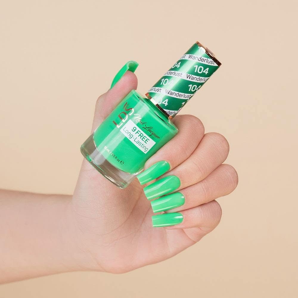 LDS 3 in 1 - 104 Wanderlust - Dip, Gel & Lacquer Matching - DTK Nail Supply