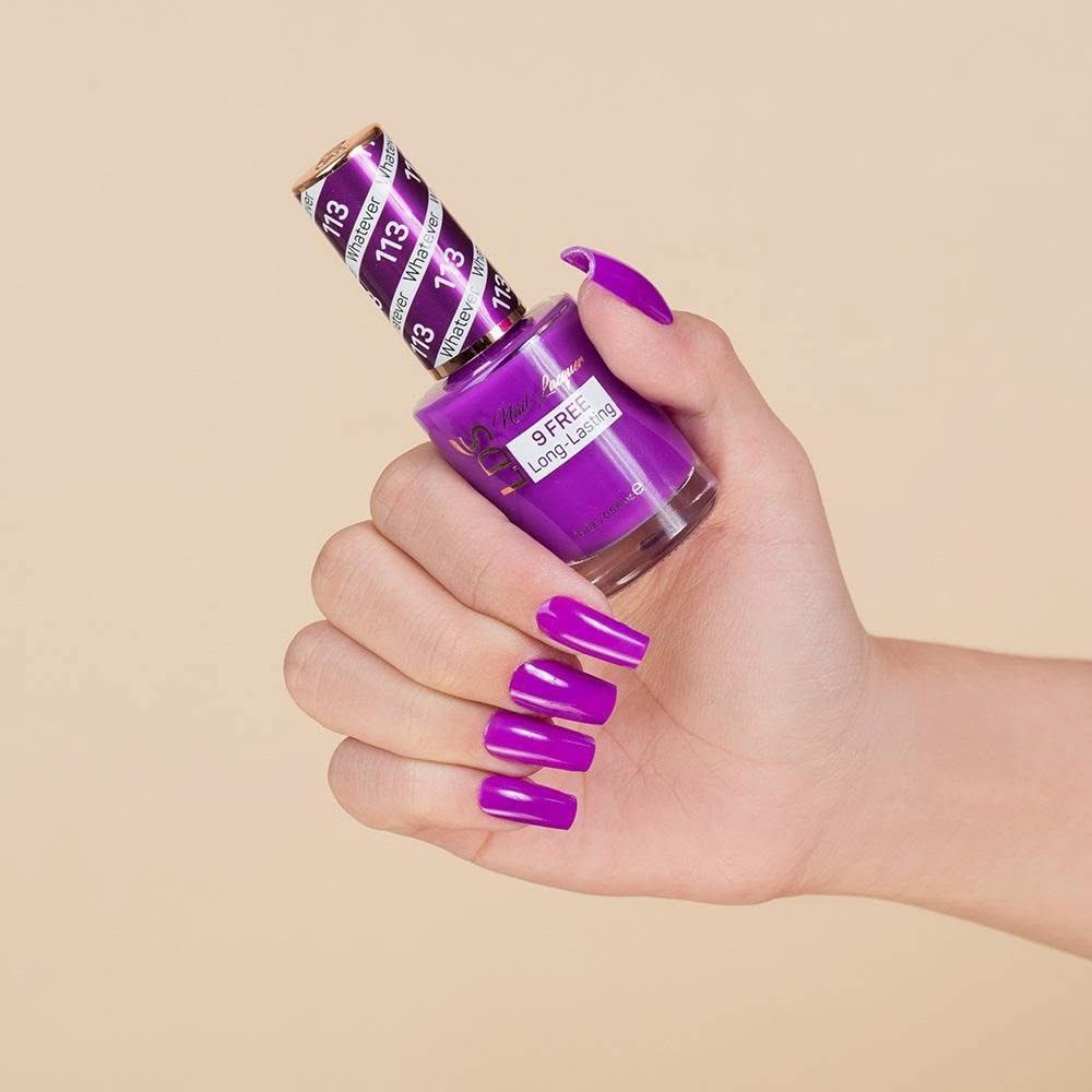 LDS 3 in 1 - 113 Whatever - Dip, Gel & Lacquer Matching - DTK Nail Supply