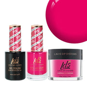 LDS 3 in 1 - 115 Mean Girls - Dip, Gel & Lacquer Matching - DTK Nail Supply