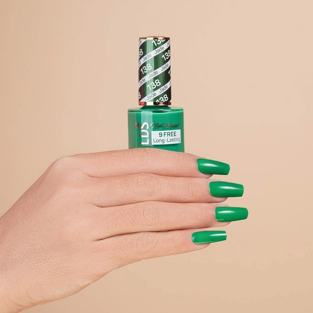 LDS 3 in 1 - 138 Jade - Dip, Gel & Lacquer Matching - DTK Nail Supply