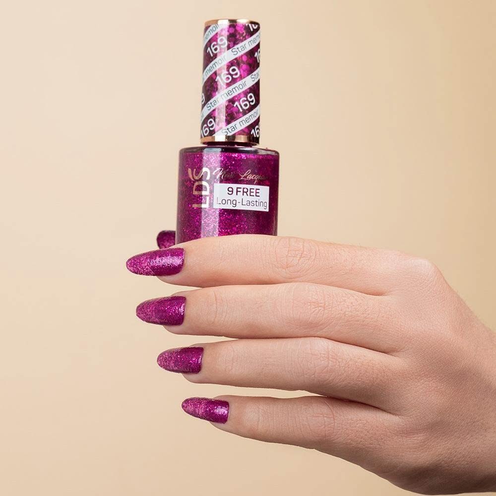 LDS 3 in 1 - 169 Star Memoir - Dip, Gel & Lacquer Matching - DTK Nail Supply