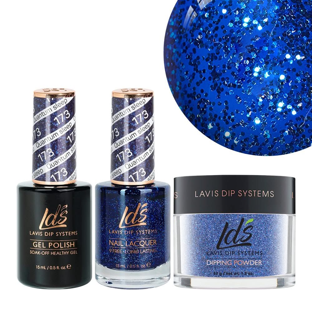 LDS 3 in 1 - 173 Quantum Sleep - Dip, Gel & Lacquer Matching - DTK Nail Supply