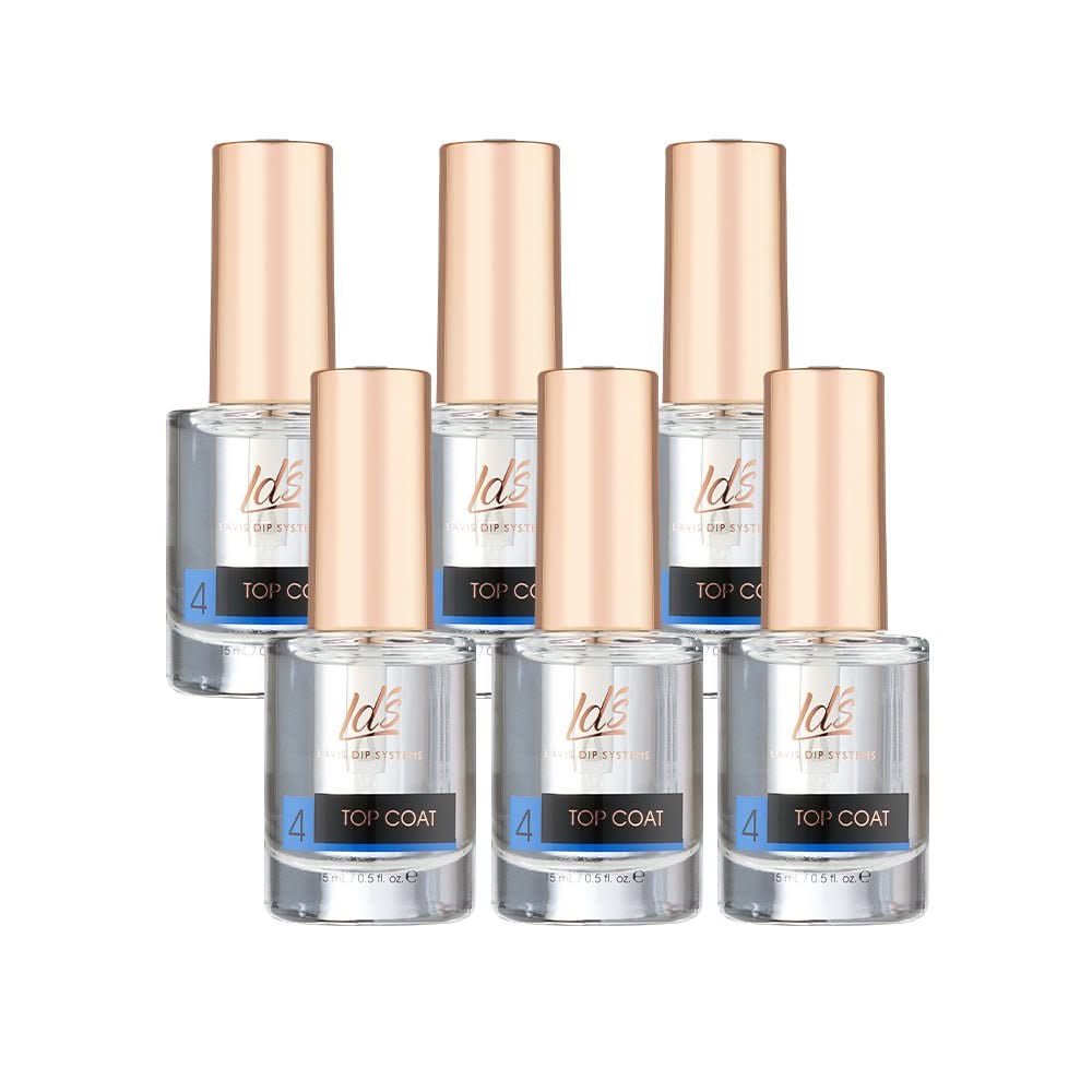 LDS 4 Top Coat Kit - DTK Nail Supply