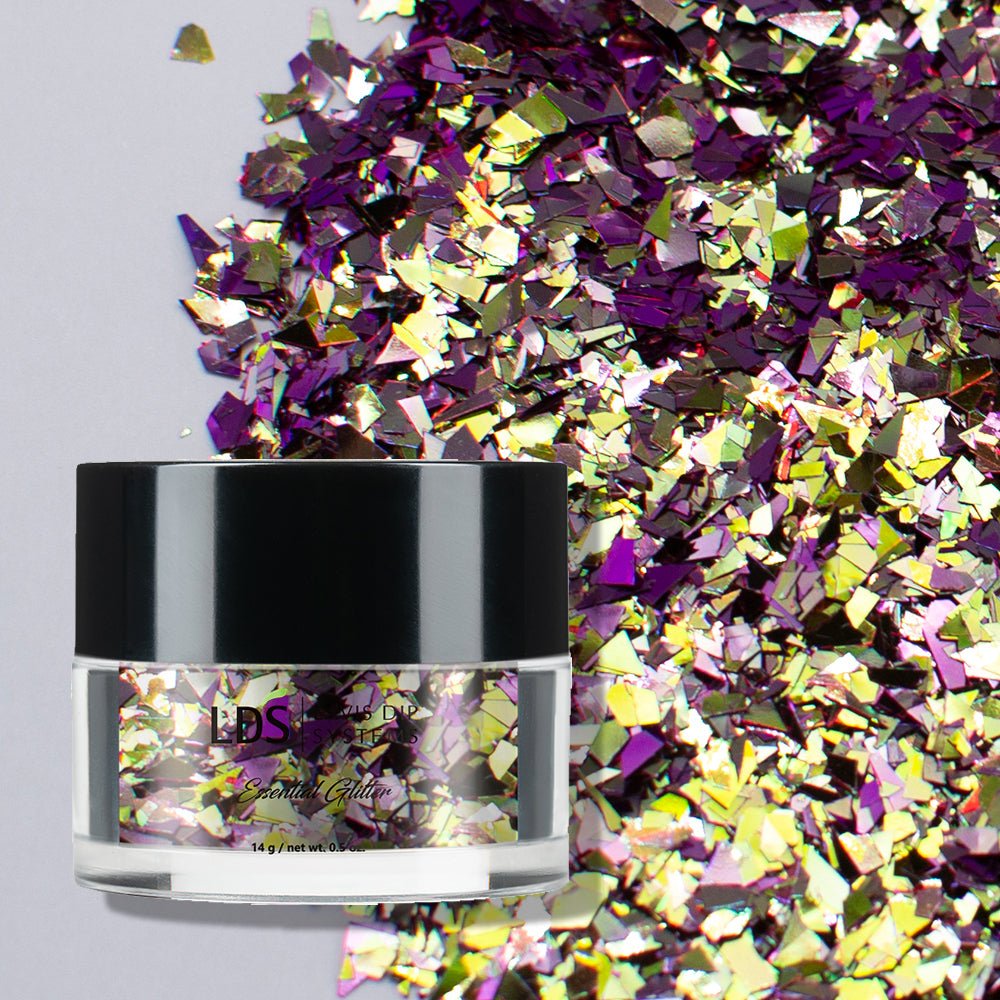 LDS Chameleon Glitter Nail Art (12 colors): CL01 - CL12 - DTK Nail Supply