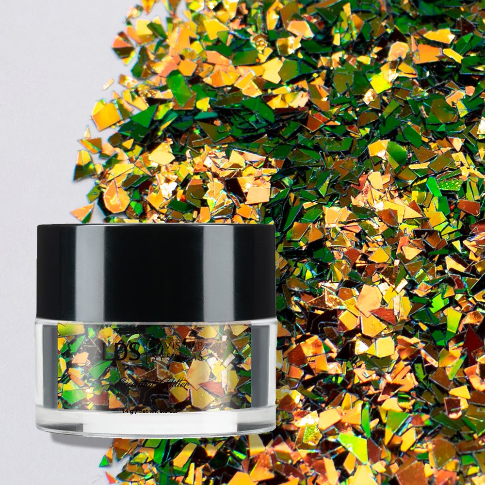 LDS Chameleon Glitter Nail Art (12 colors): CL01 - CL12 - DTK Nail Supply