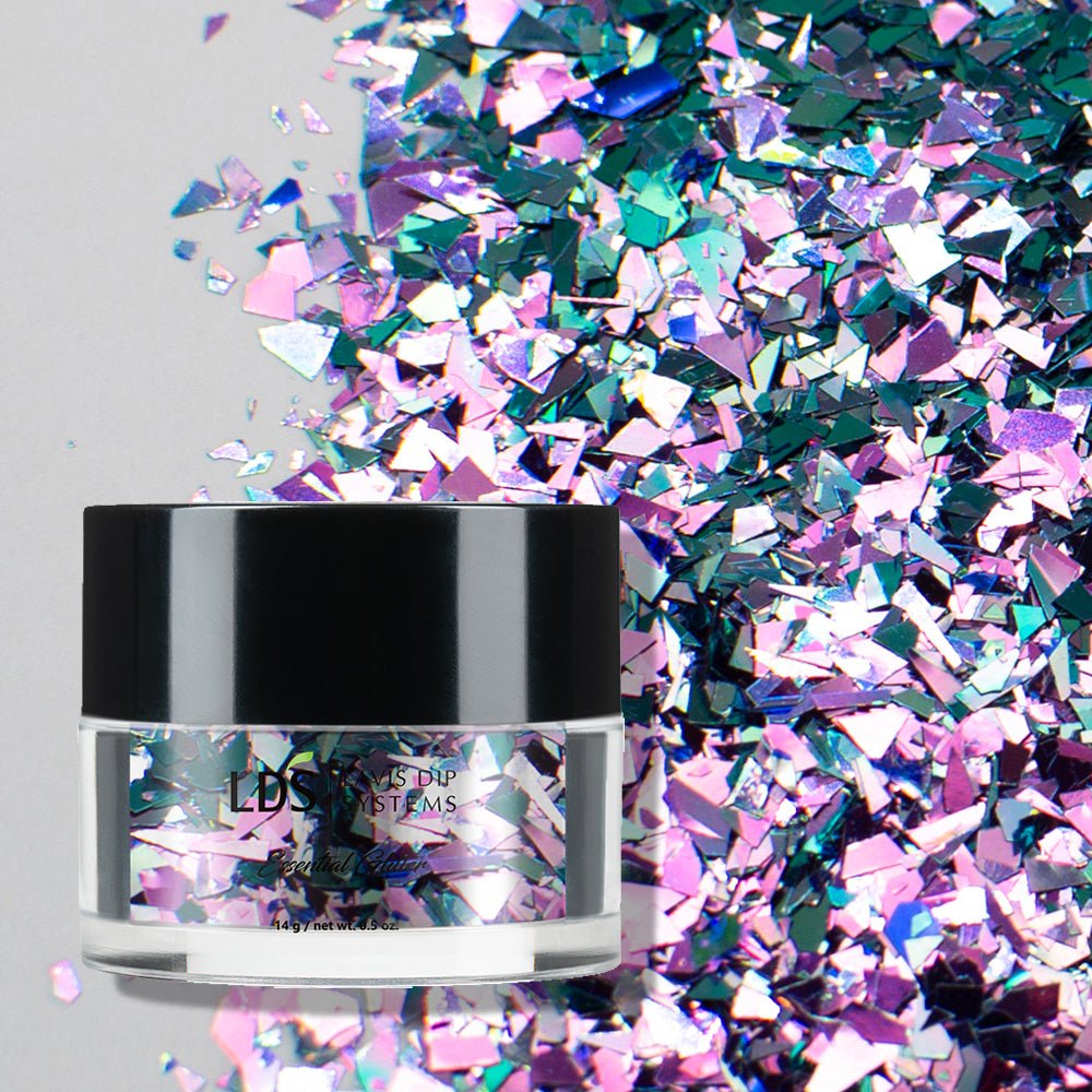 LDS Chameleon Glitter Nail Art (12 colors): CL01 - CL12 - DTK Nail Supply