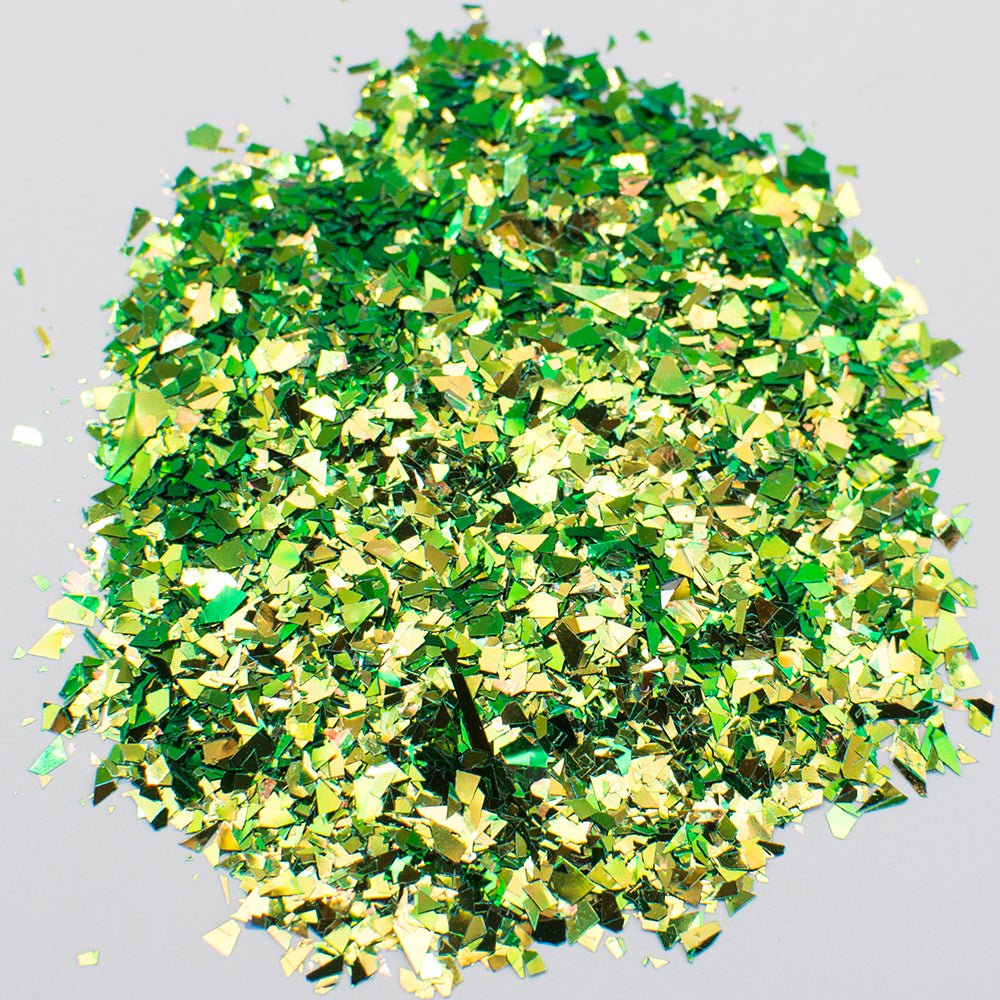 LDS Chameleon Glitter Nail Art - CL01 - Emerald - 0.5 oz - DTK Nail Supply