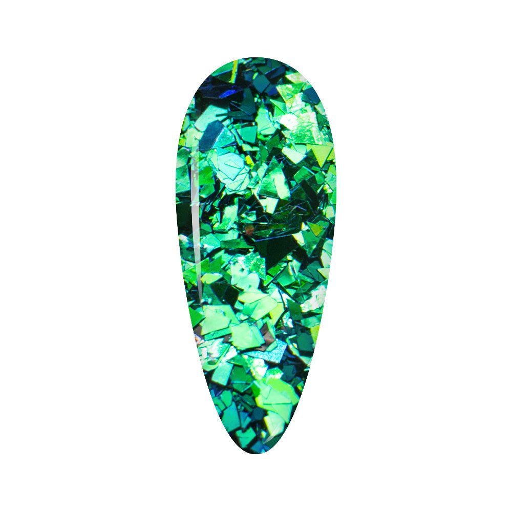 LDS Chameleon Glitter Nail Art - CL08 - Dear Cactus - 0.5 oz - DTK Nail Supply