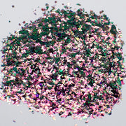 LDS Chameleon Glitter Nail Art - CL11 - Make A Wish - 0.5 oz - DTK Nail Supply