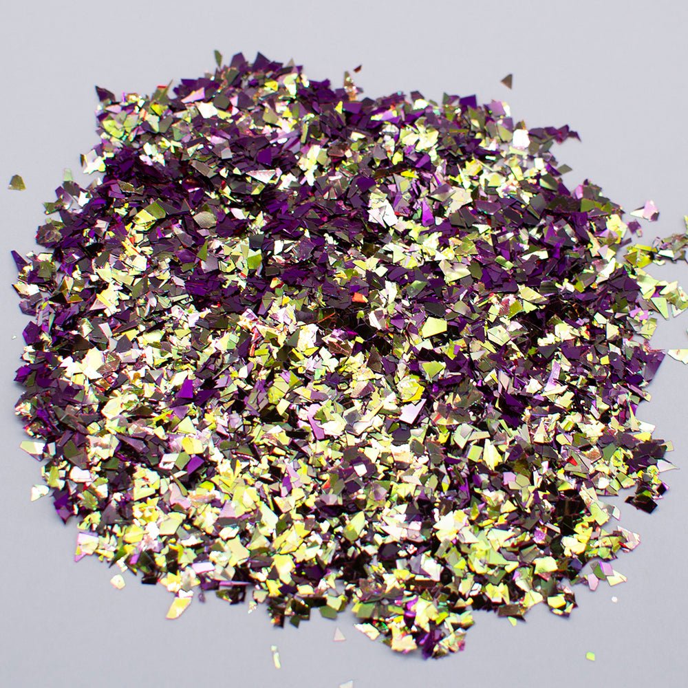 LDS Chameleon Glitter Nail Art - CL12 - Wine O’Clock - 0.5 oz - DTK Nail Supply