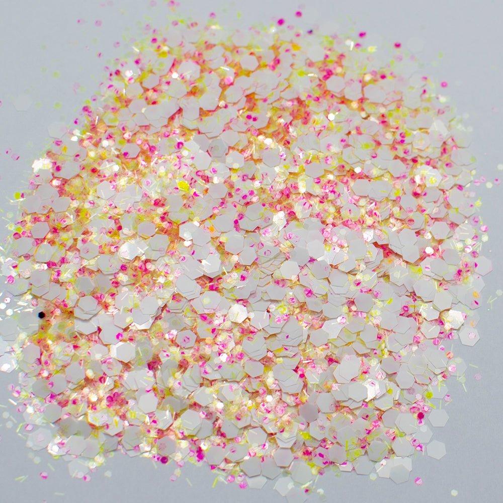 LDS Confetti Glitter Nail Art - 0.5oz CF01 Cha Cha Cha - DTK Nail Supply