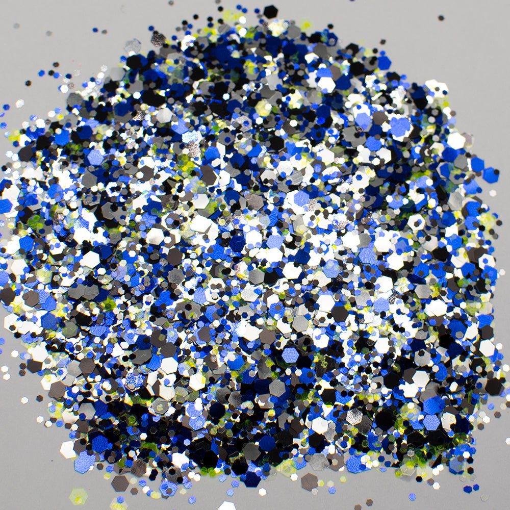 LDS Confetti Glitter Nail Art - 0.5oz CF03 Touch The Sky - DTK Nail Supply