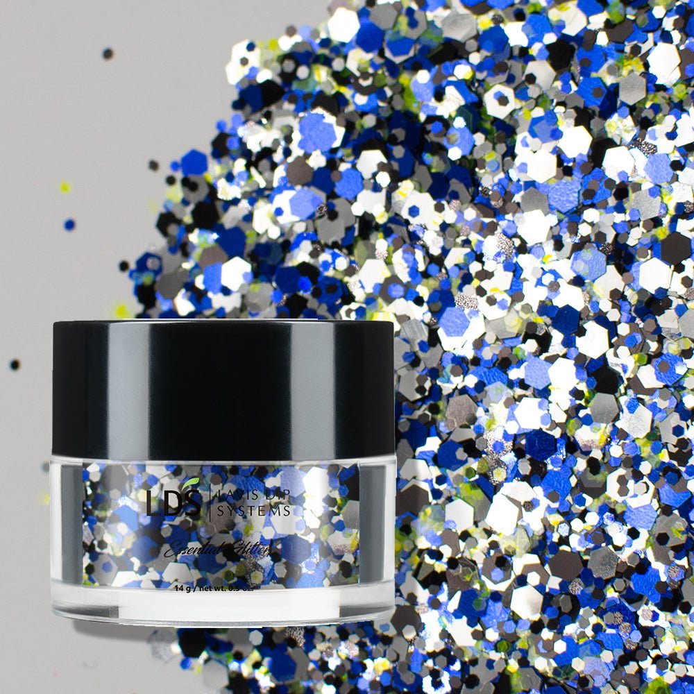 LDS Confetti Glitter Nail Art - 0.5oz CF03 Touch The Sky - DTK Nail Supply