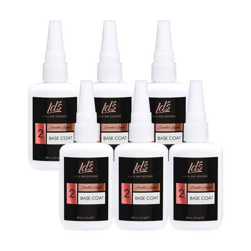 LDS Dipping Powder Essentials - Base Coat Kit - 2 oz - DTK Nail Supply