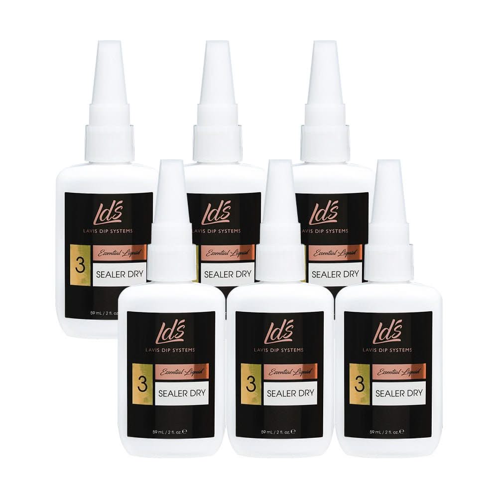 LDS Dipping Powder Essentials - Sealer Dry Kit - 2 oz - DTK Nail Supply