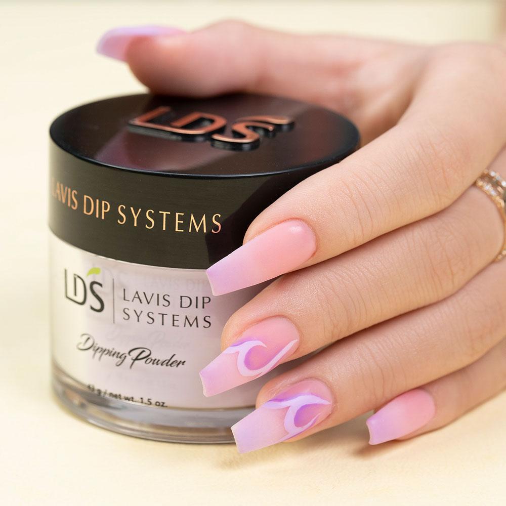 LDS Dipping Powder Nail - 004 Lilac Garden - DTK Nail Supply