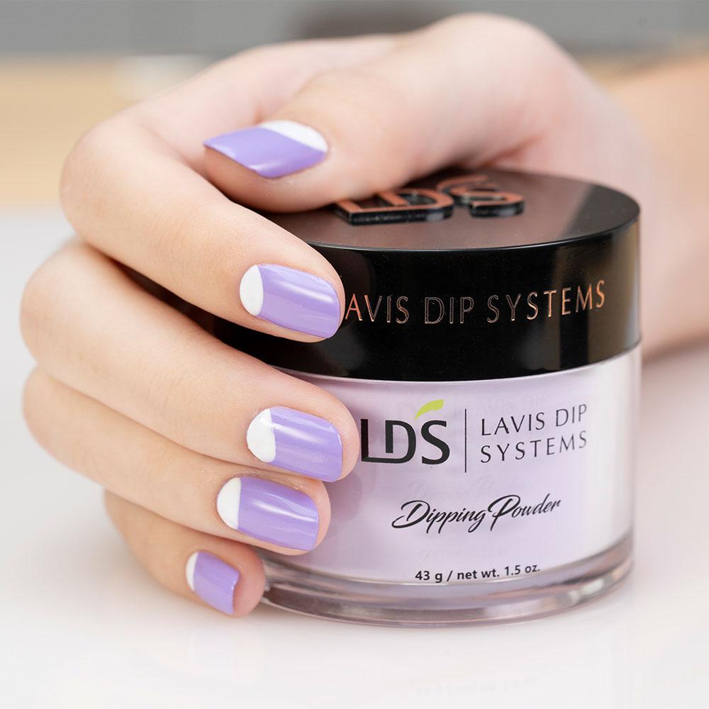 LDS Dipping Powder Nail - 004 Lilac Garden - DTK Nail Supply