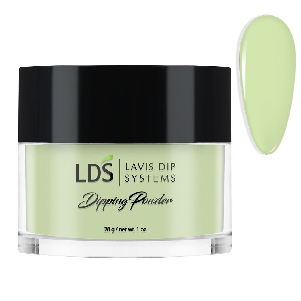 LDS Dipping Powder Nail - 008 Green Chantilly - DTK Nail Supply