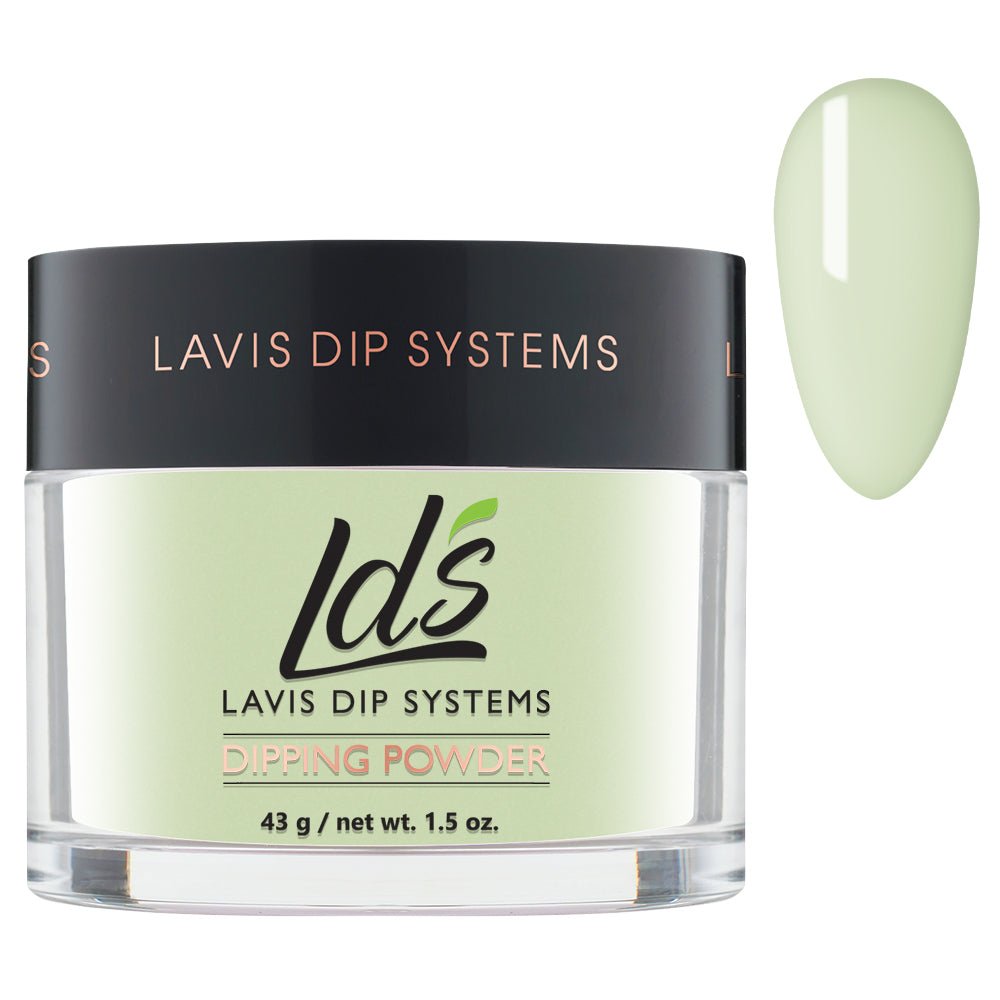 LDS Dipping Powder Nail - 008 Green Chantilly - DTK Nail Supply