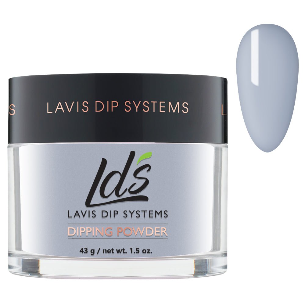 LDS Dipping Powder Nail - 009 Smoke Blue - DTK Nail Supply