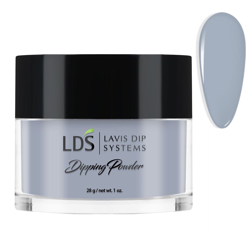 LDS Dipping Powder Nail - 009 Smoke Blue - DTK Nail Supply