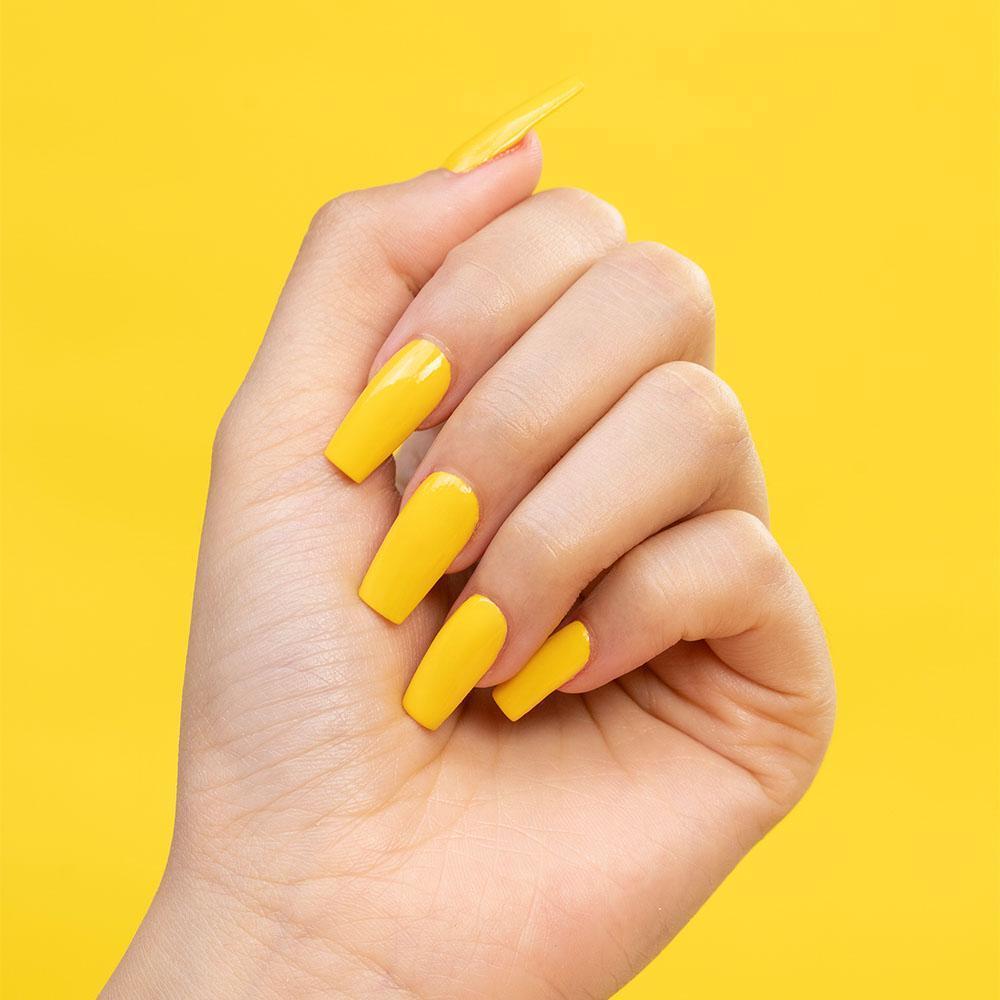LDS Dipping Powder Nail - 011 Mellow Yellow - DTK Nail Supply