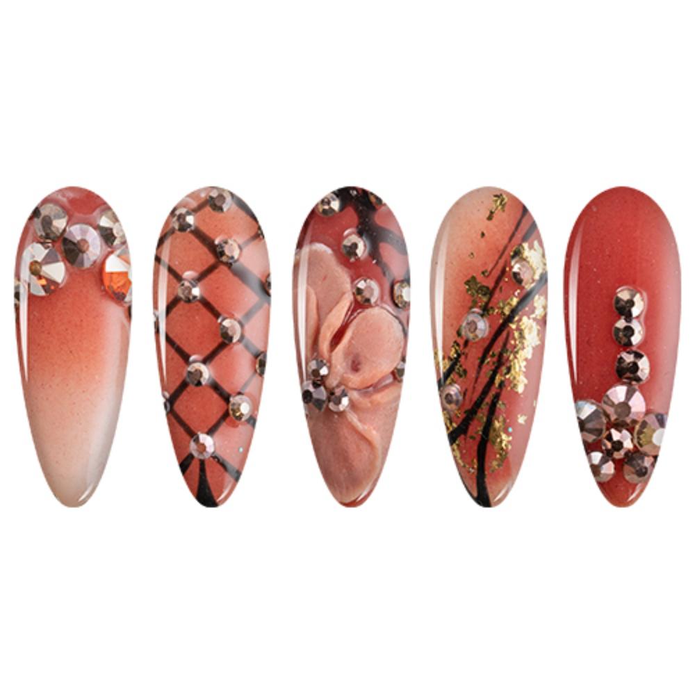 LDS Dipping Powder Nail - 020 Red Cent - DTK Nail Supply