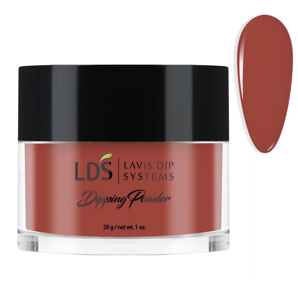 LDS Dipping Powder Nail - 020 Red Cent - DTK Nail Supply