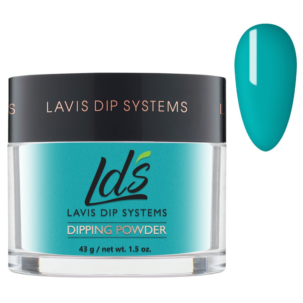 LDS Dipping Powder Nail - 027 Blue Or Green - DTK Nail Supply